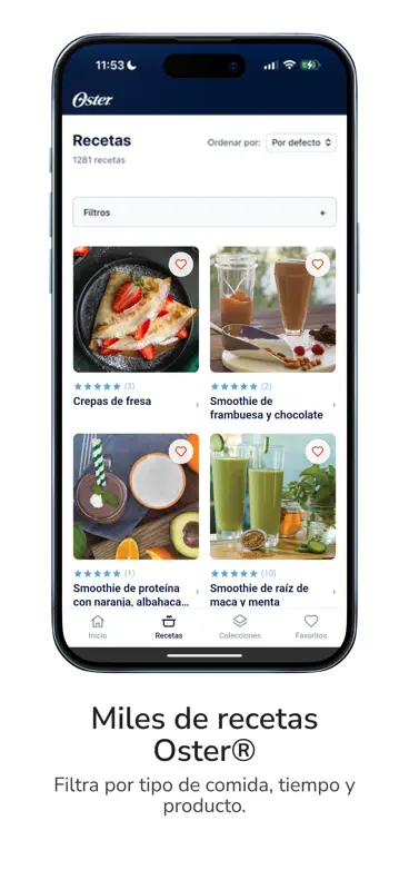 Recetas Oster® screenshot 2 of 6