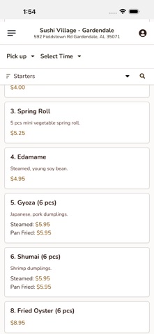 Sushi Village Gardendale screenshot