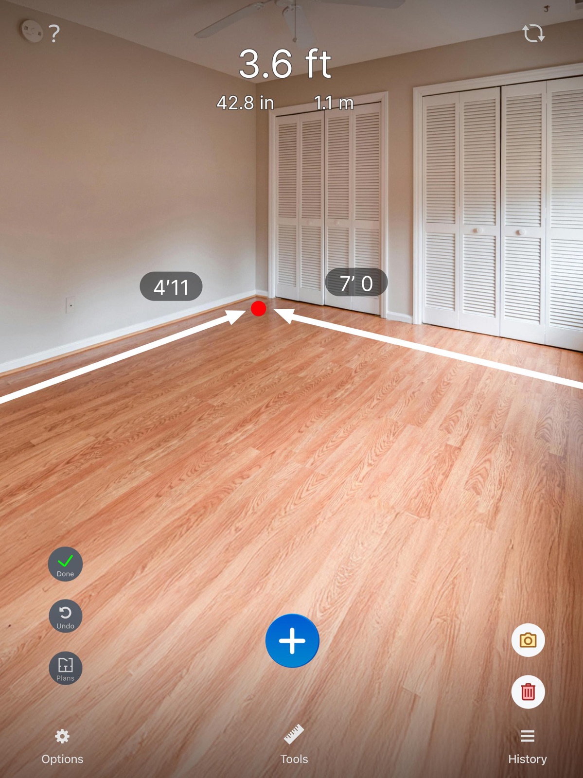 Tape Measure® ipad screenshot 3