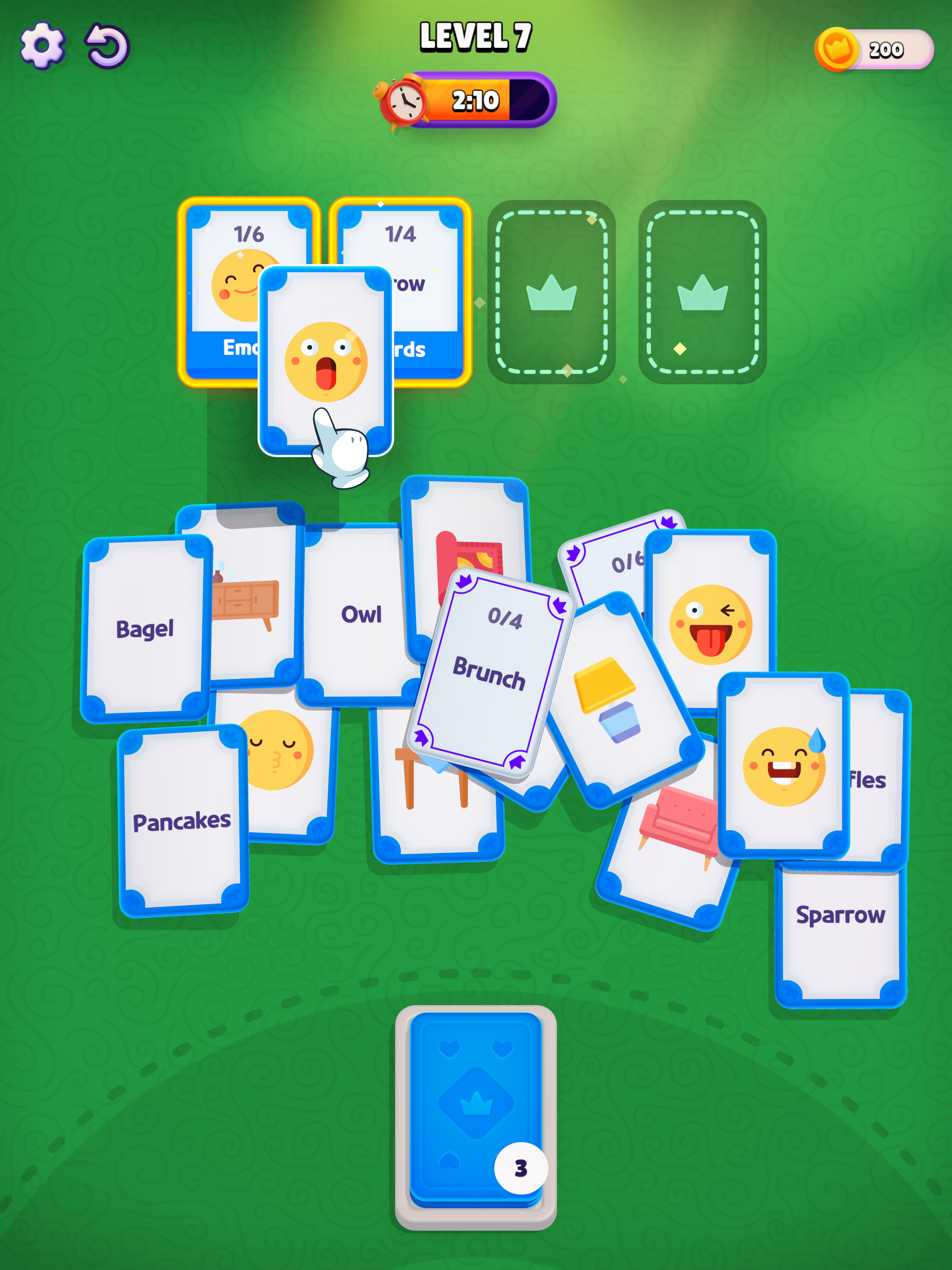 Card Pile Match
