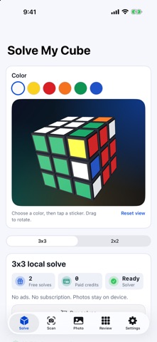 Solve My Cube Screenshot 1 of 4