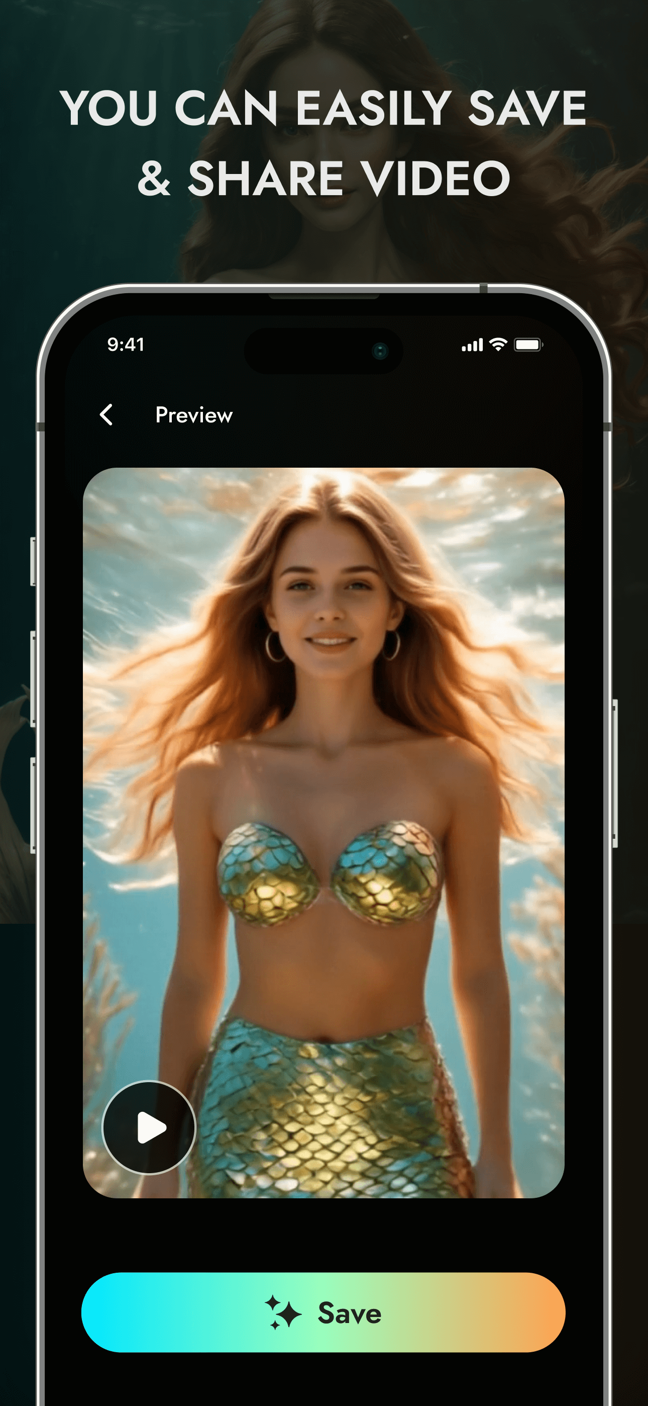 Mermaid Effect Video - Merm.AI