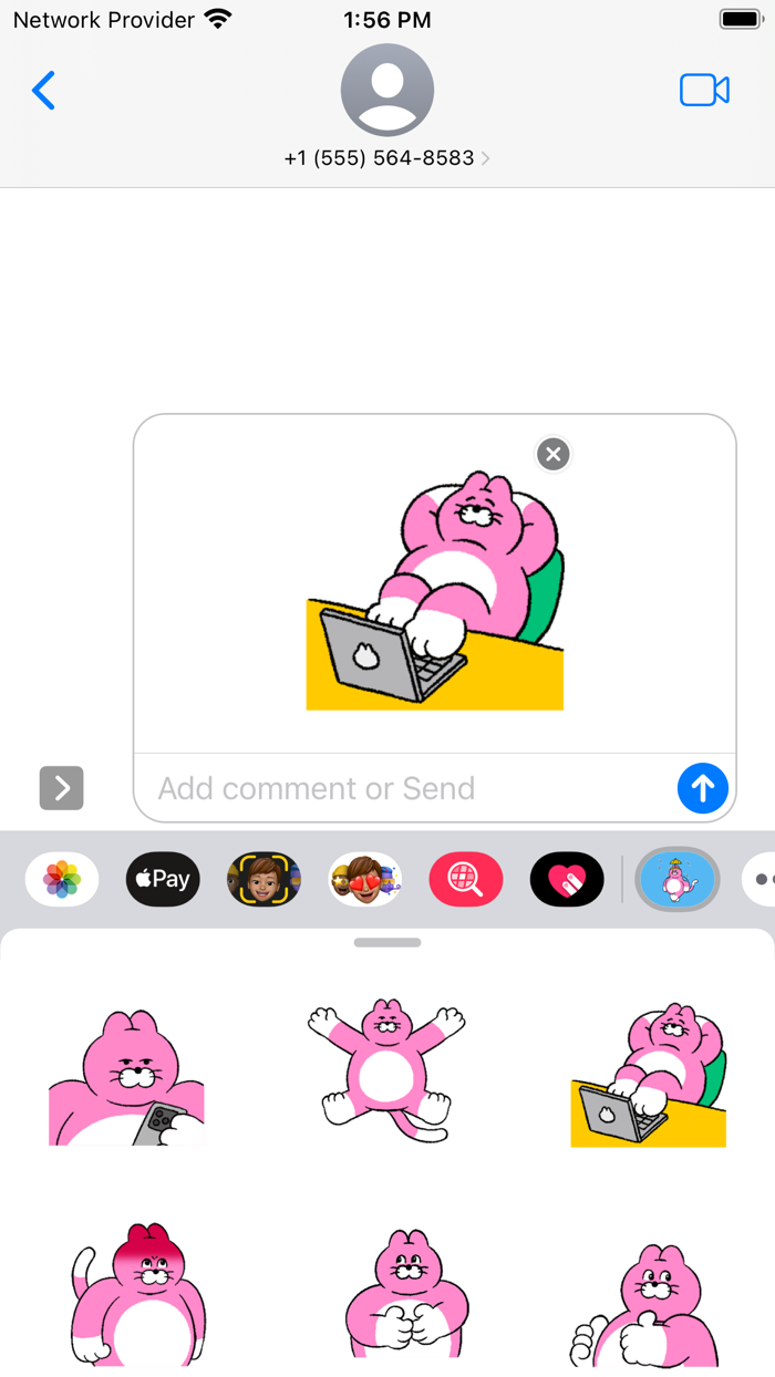 Lovely Pingo Stickers