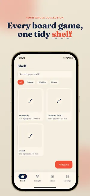 Board Game Tracker & Log - Pip screenshot 2