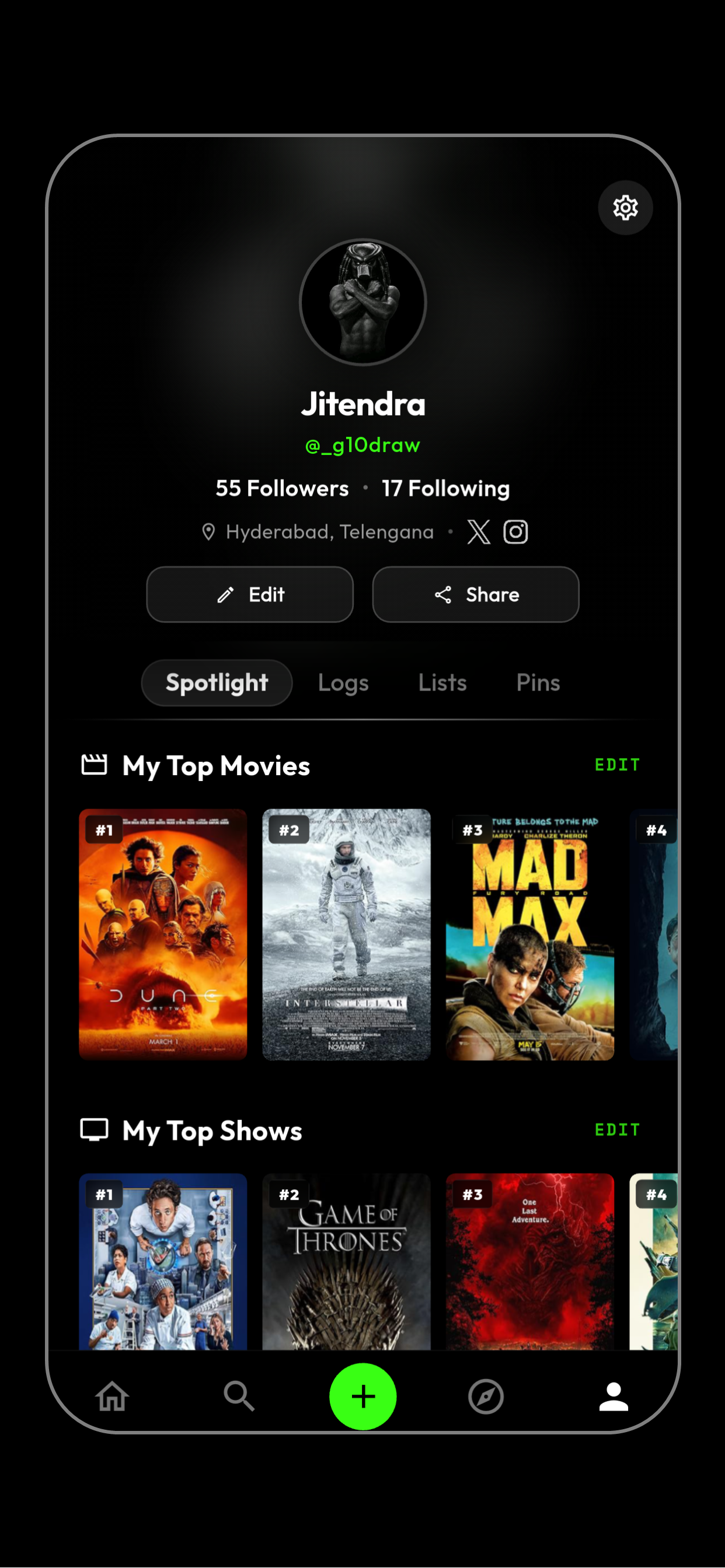 CineTribe screenshot 5