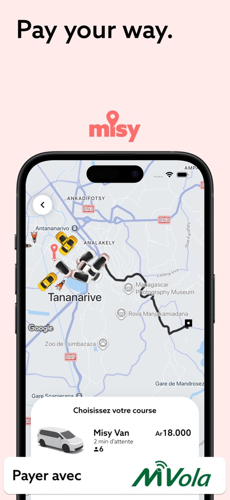 Misy - Navigation App | MWM