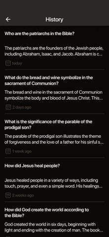 Faith AI Bible - Hallow prayer iPhone screenshot