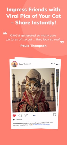 CatCamera ‑ AI Pet Portraits screenshot