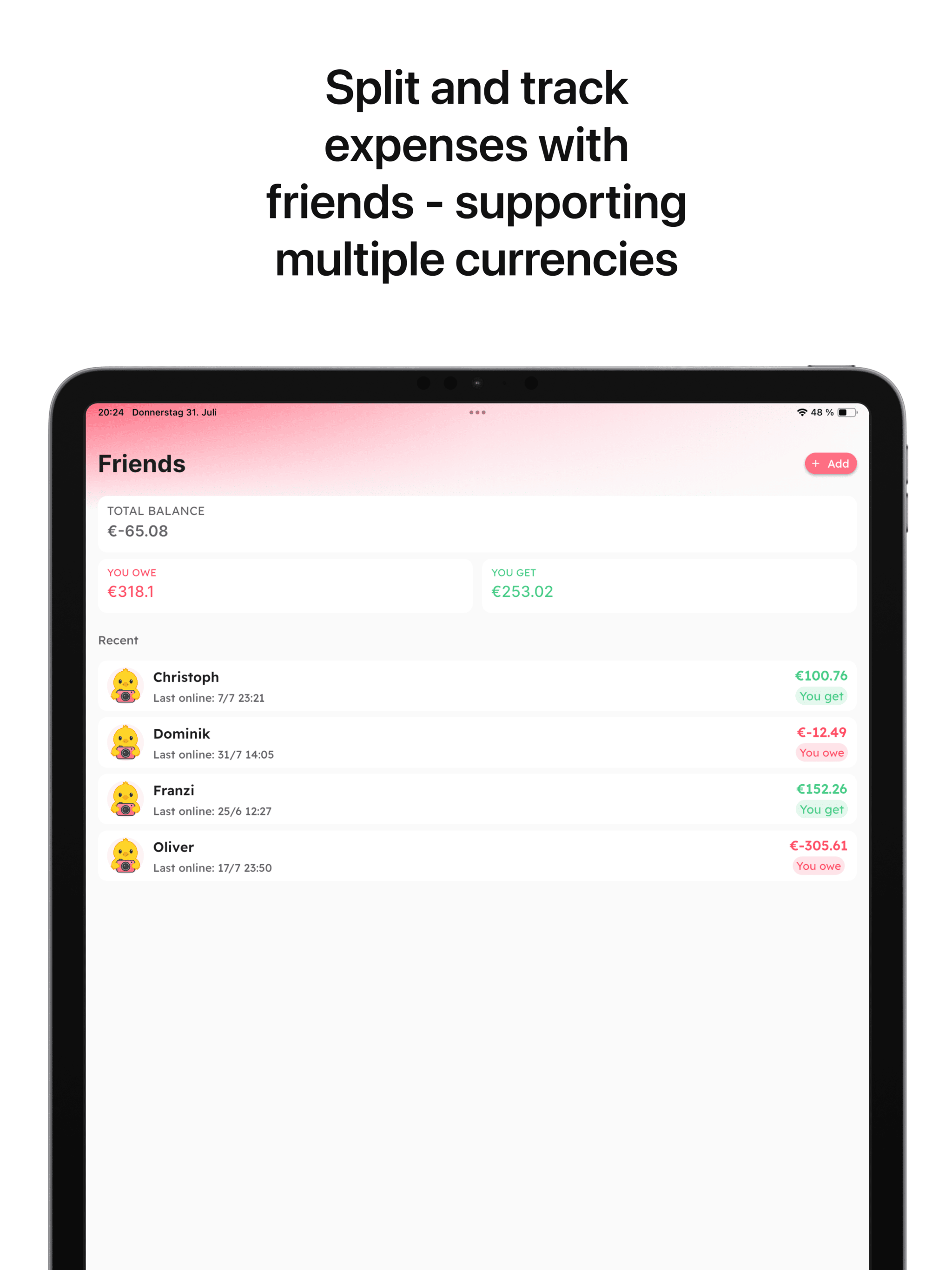 Eggspence screenshot 6