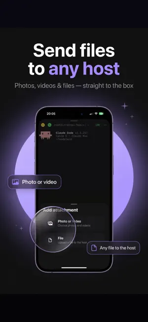 Nodeterm iPhone screenshot 3