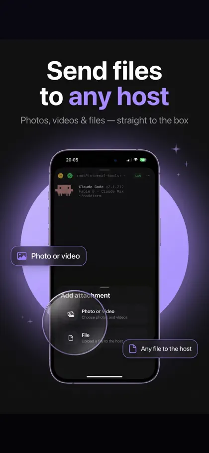 Screenshot 3 di 6 di Nodeterm