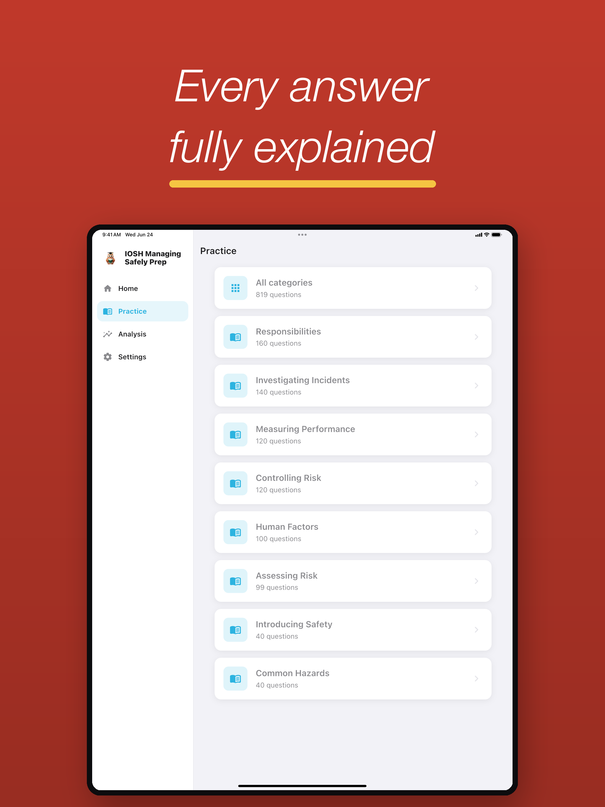 IOSH Managing Safely Prep screenshot 9