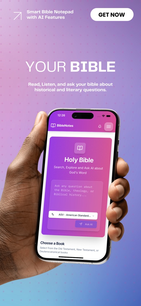 Bible Notes AI - Productivity App | MWM