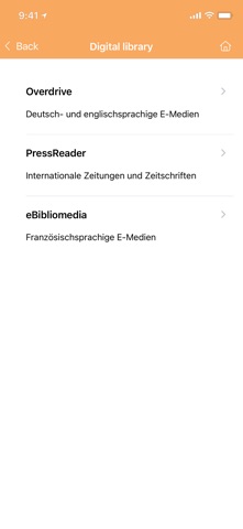 Stadtbibliothek Aarau Screenshot 5 of 6