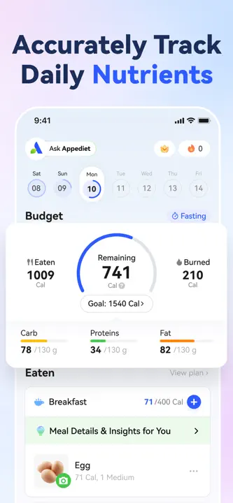 AI Calorie Counter: Screenshot 2 von 10