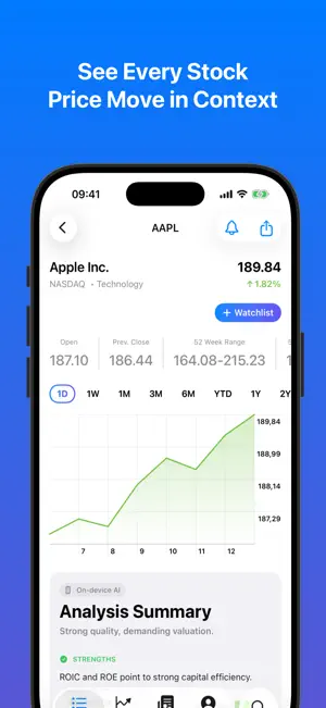 Stock Analyzer: Investing screenshot 1