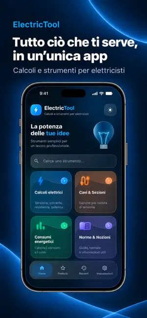 ElectricTool Elettricista screenshot 1