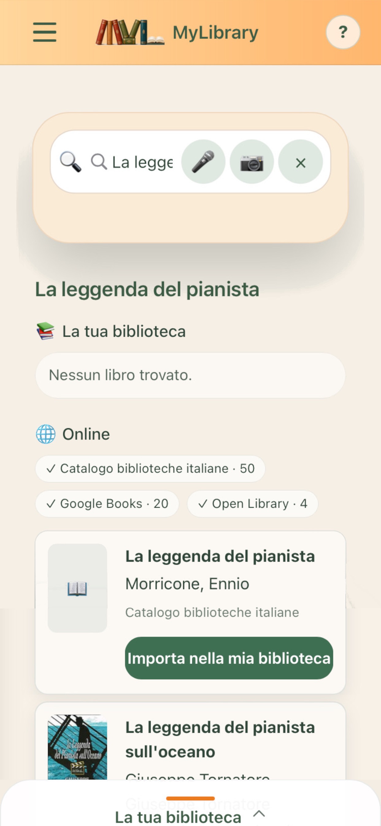 Screenshot 2 of MyLibrary