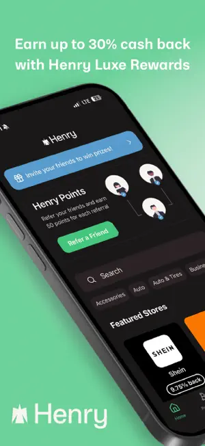 Henry: Earn Money By Shopping screenshot 1