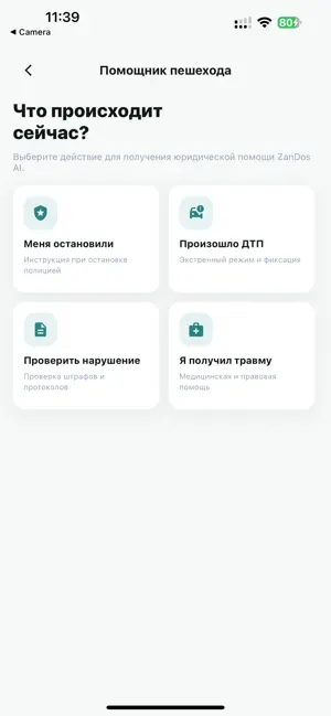 Zandos AI screenshot 2