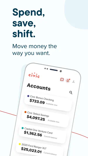 Civic Federal Credit Union screenshot 2