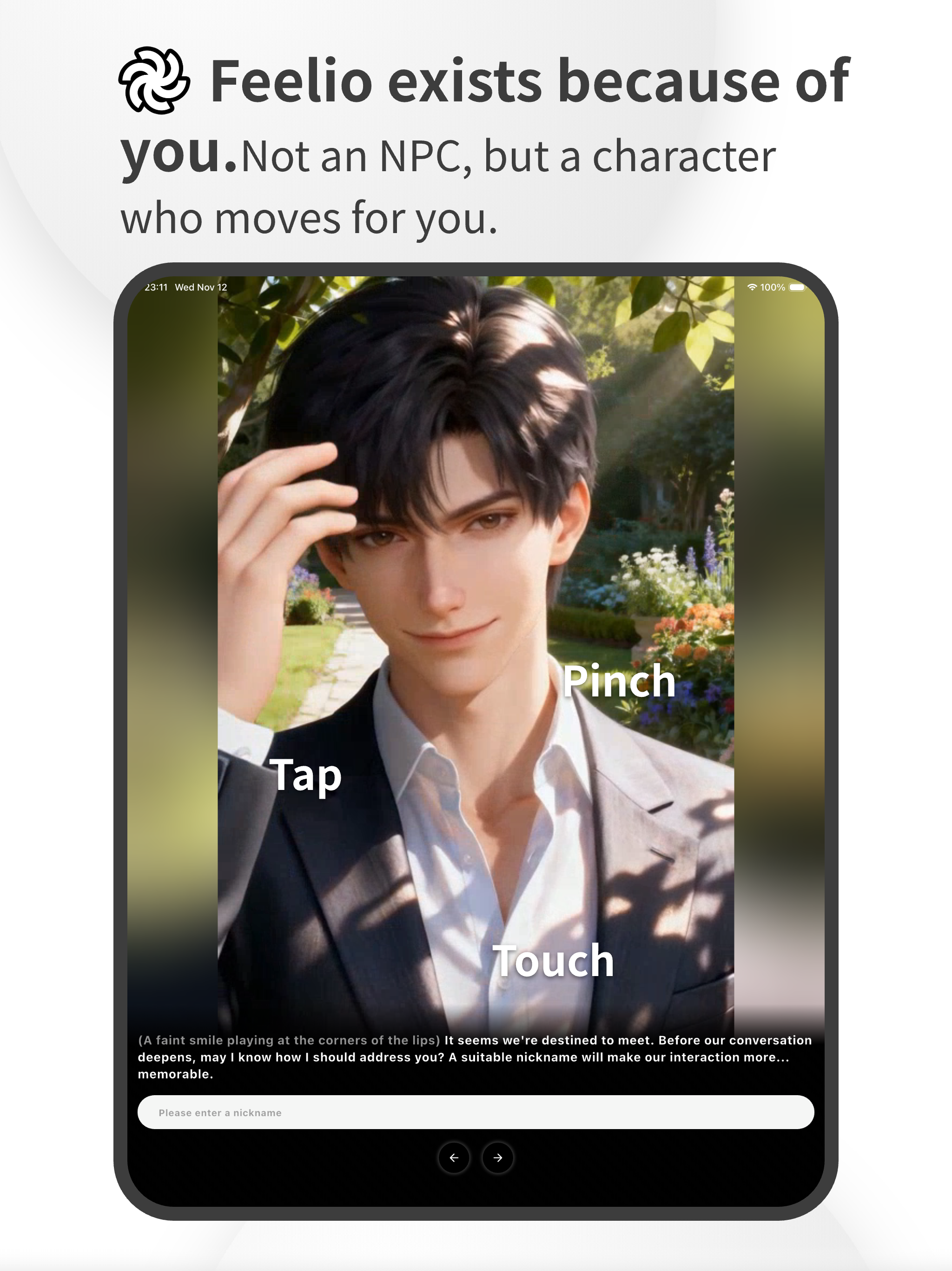 Feelio, exists because of you