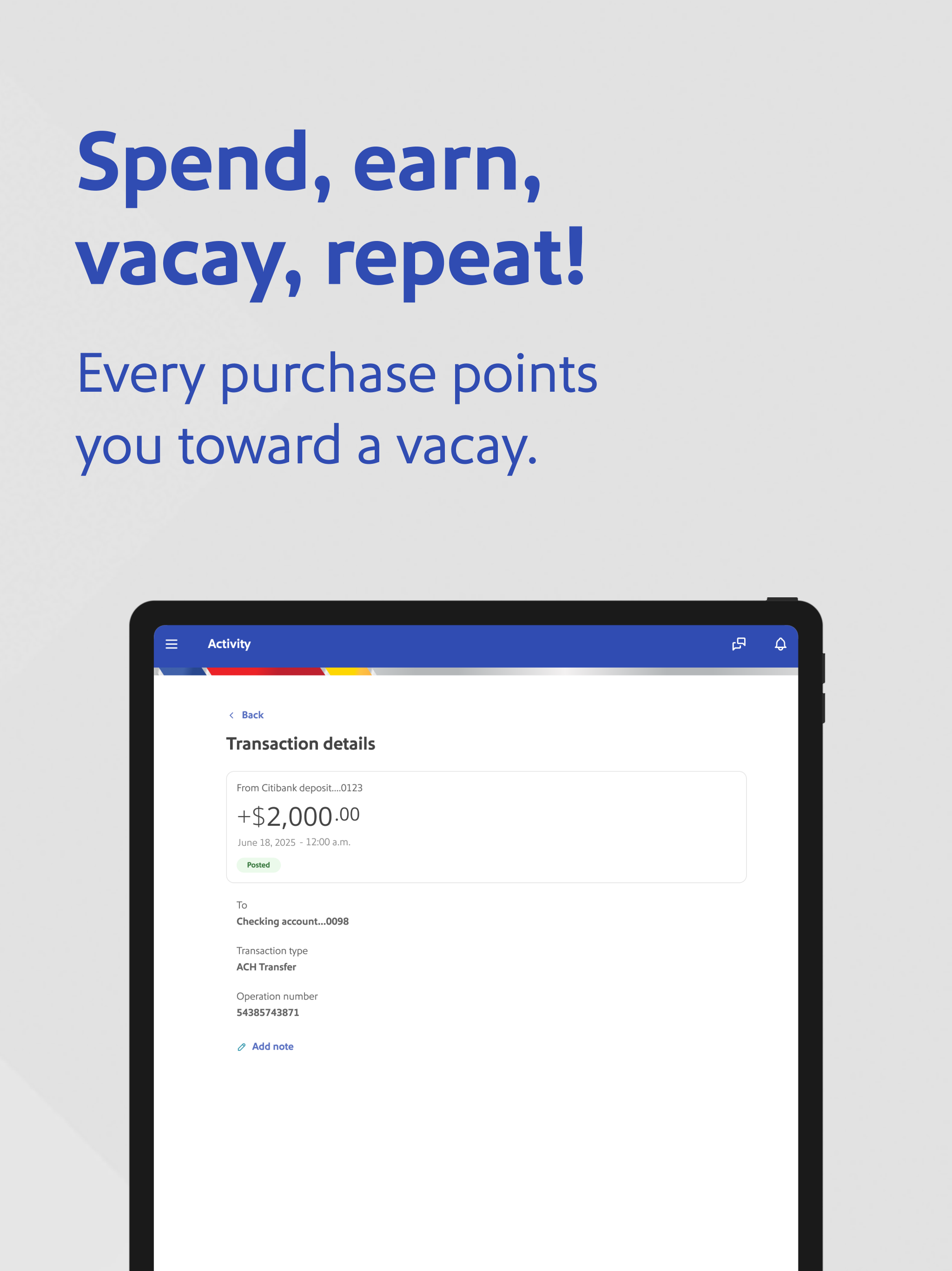 Southwest Debit