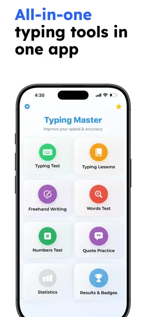 Speed Typing Test – WPM Check screenshot 2