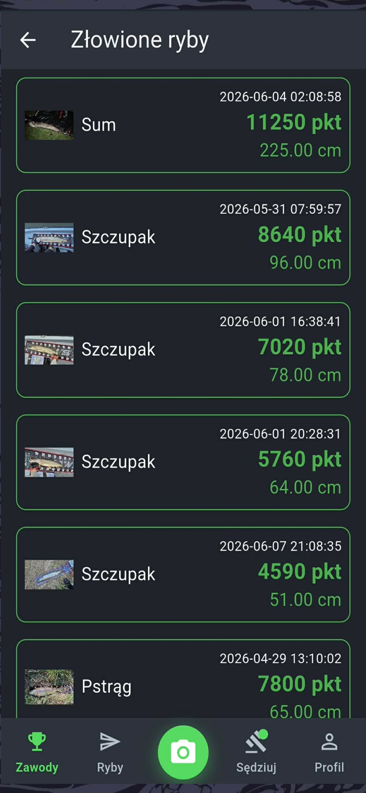 PB Alert - Zawody app screenshot 4