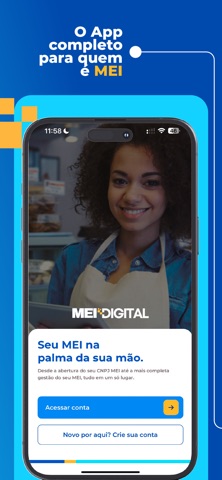 MEI Digital: DAS e Abrir MEI iPhone screenshot 1