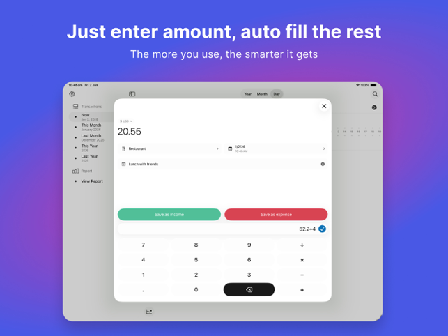 Coins - Spending Tracker Screenshot