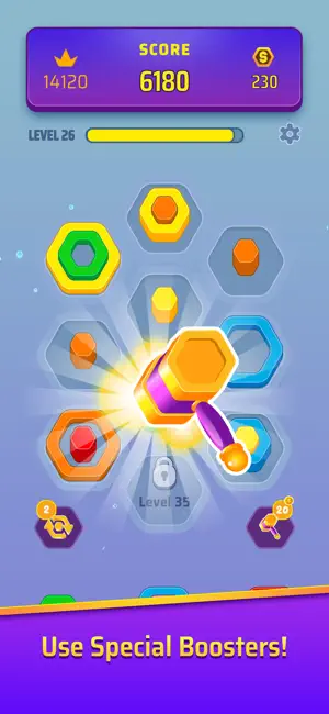 Color Hexa Puzzle screenshot 3