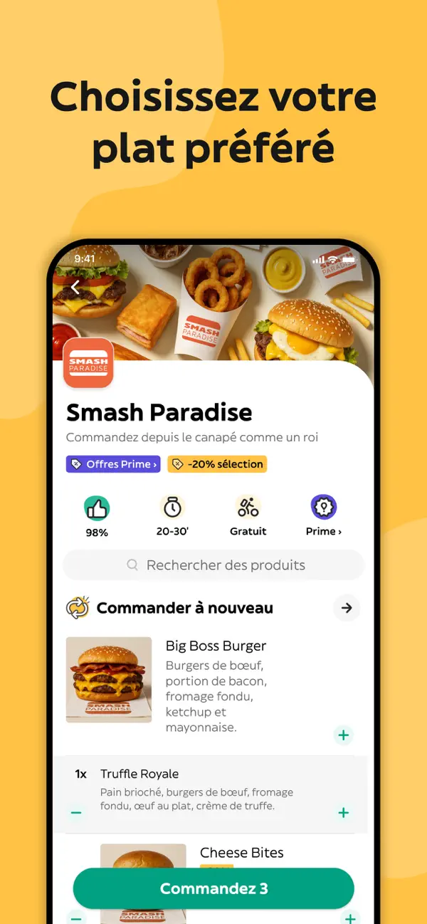 Screenshot #3 pour Glovo - livraison à domicile