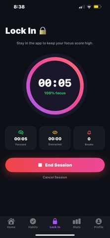 Nudge Habit Tracker screenshot
