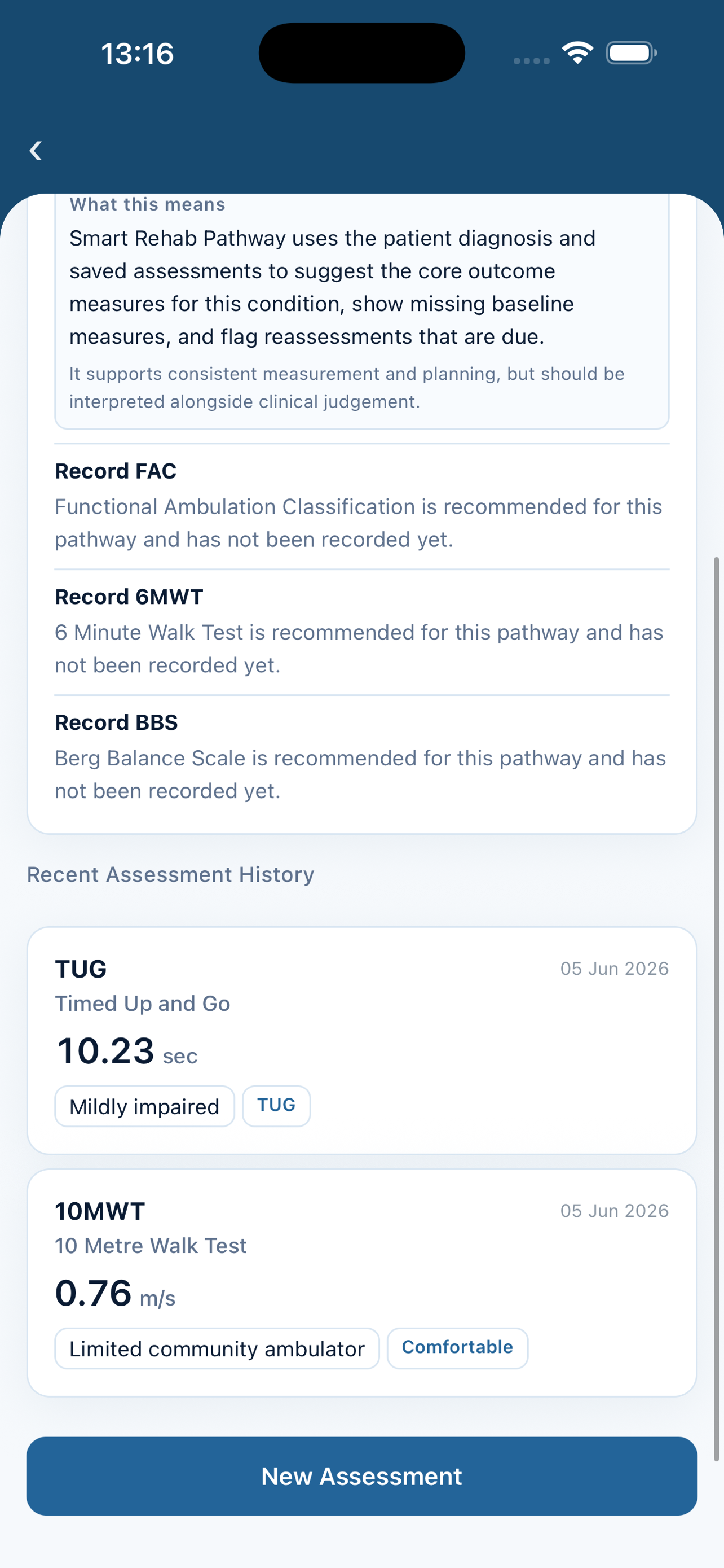 RehabMetrics IQ screenshot 3