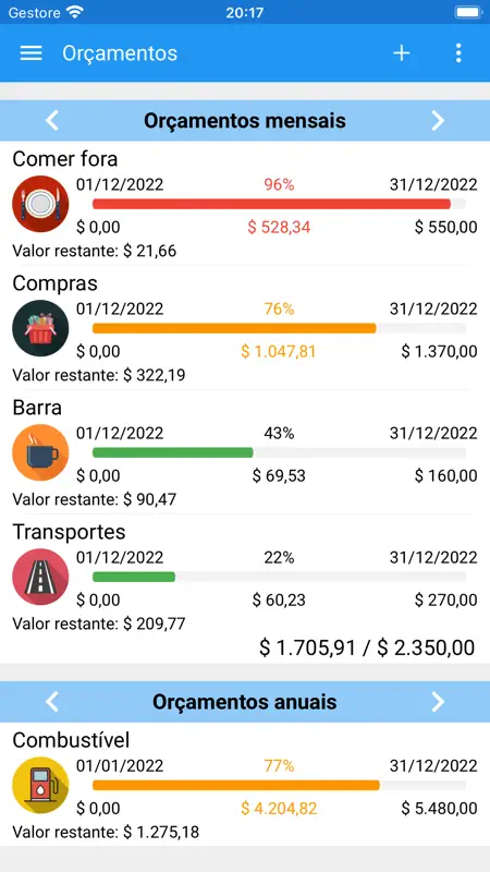 Fast Budget - Kostenmanager screenshot 3 of 8