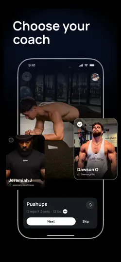 Captura de pantalla de Swole AI - Gym Workout Planner en iPhone 3