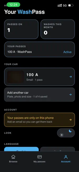 WashPass Oman screenshot 3