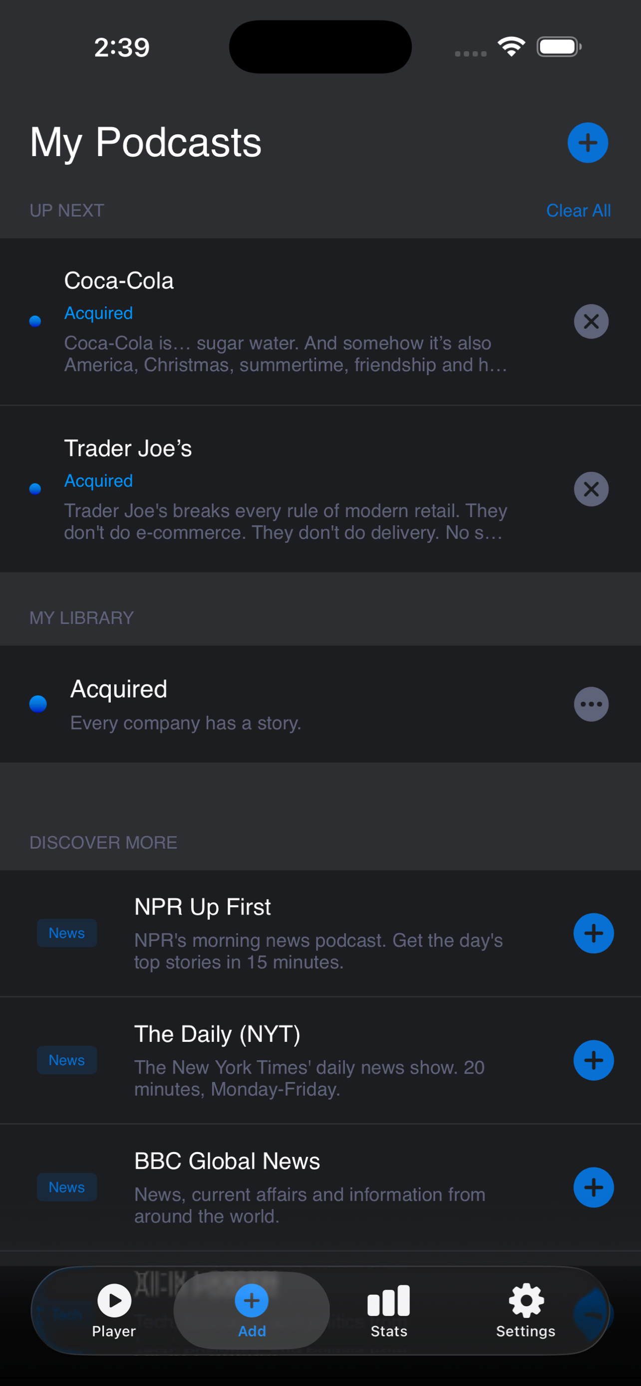 Fastcast: Podcasts ....fast