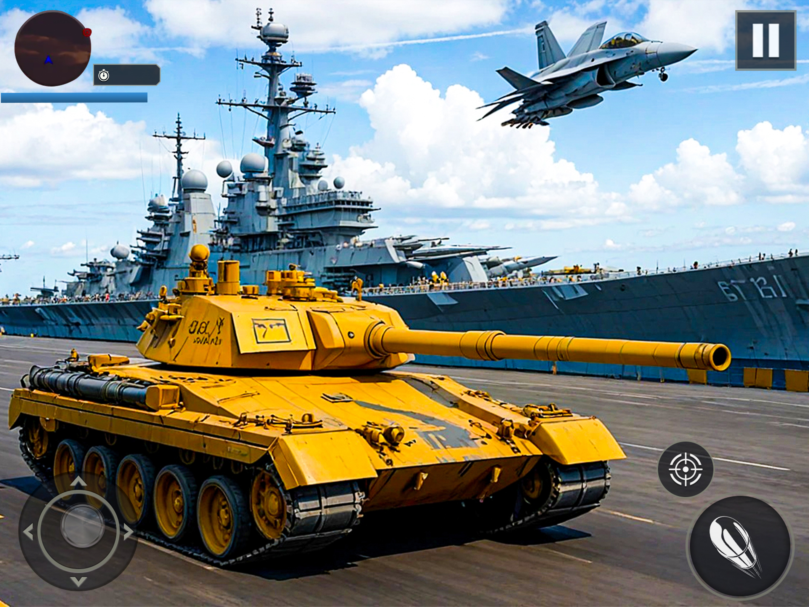 Battle Tank Simulator War Game