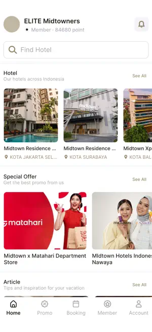Midtown Hotels Indonesia screenshot 2