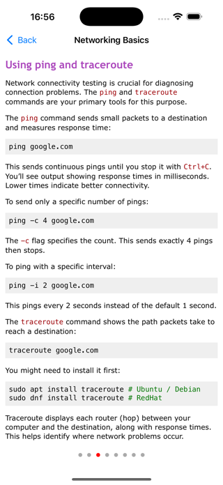 Learn Linux Step by Step Screenshot 6 of 9