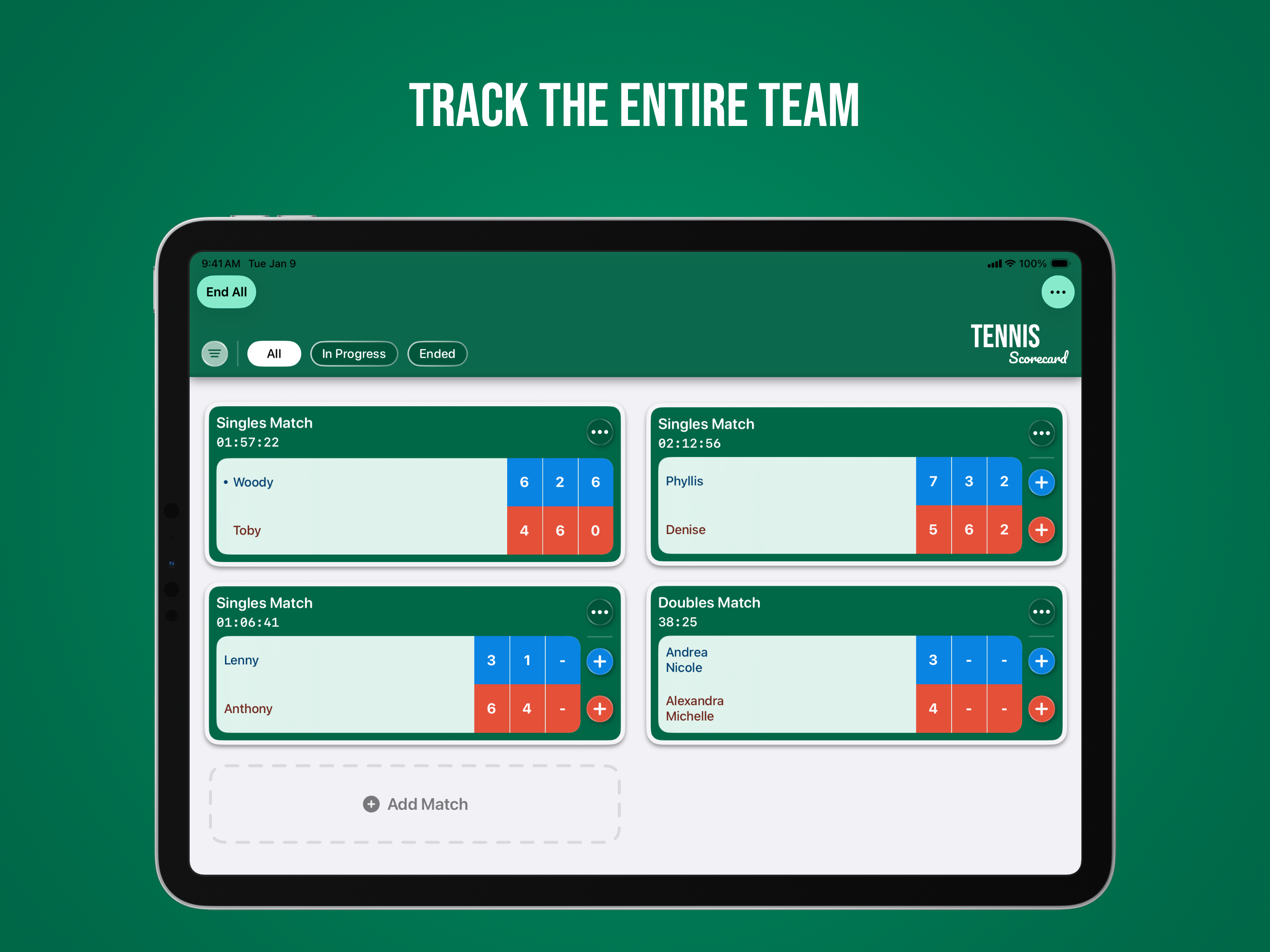 Tennis Scorecard App screenshot 11