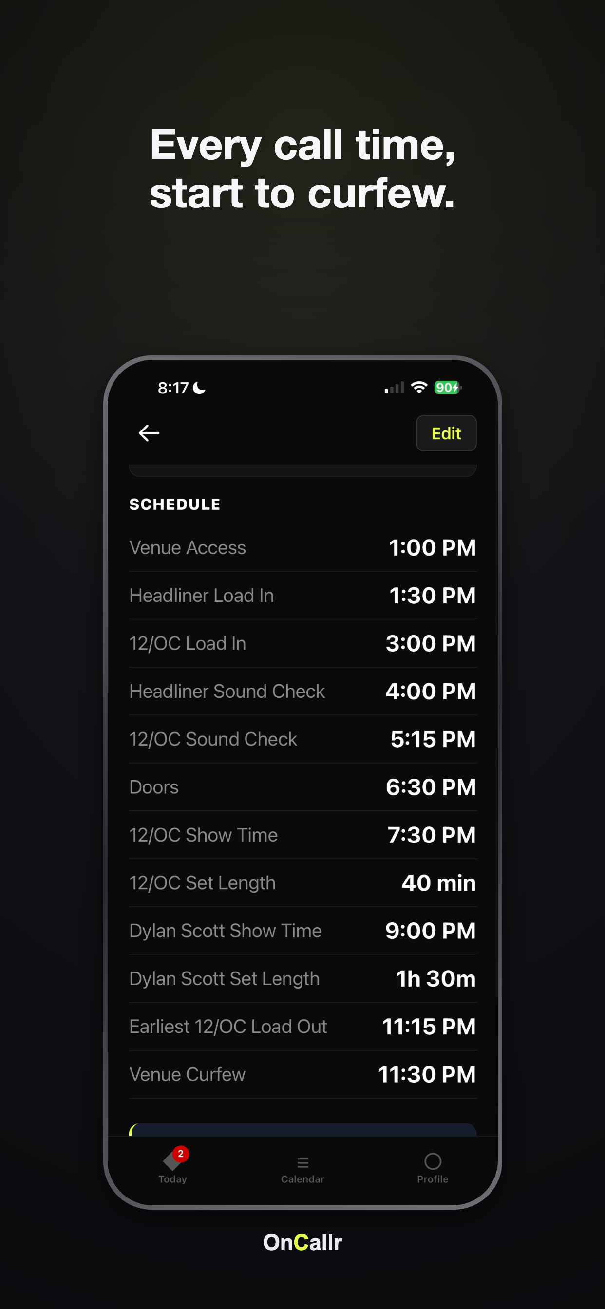 OnCallr screenshot 4
