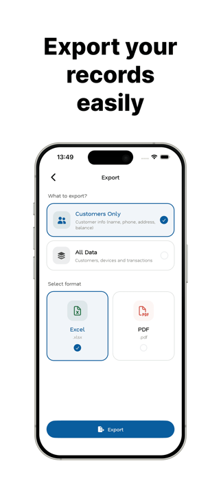 Water Filter Customer Tracker Screenshot 5 of 5