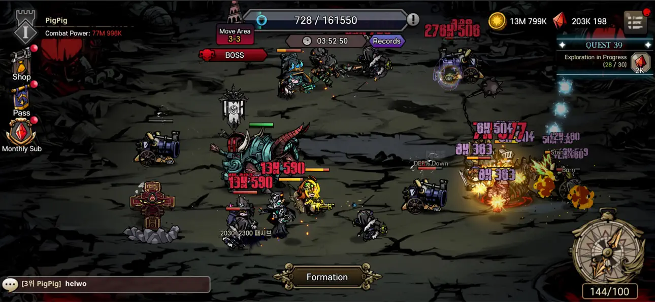 Dark Tower:Tactical RPG Hack screenshot 2 - iOS game interface