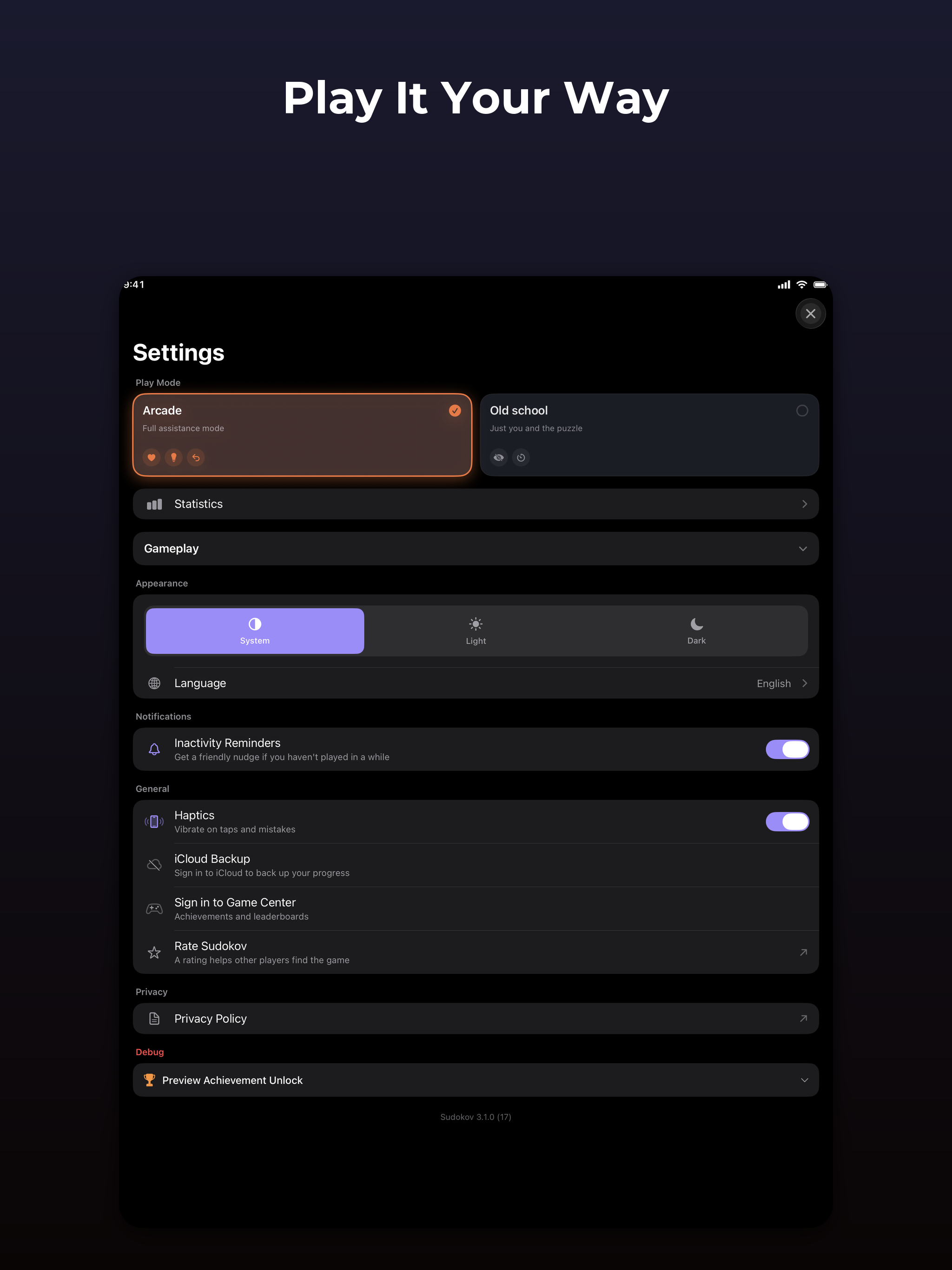 Sudokov - Classic Sudoku Game screenshot 13