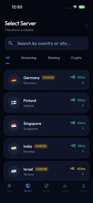 AtmosVPN: Secure VPN screenshot 3