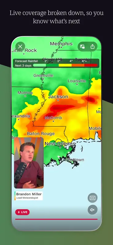 CNN Weather screenshot 2 of 7