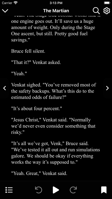 Bookshare Reader Screenshot